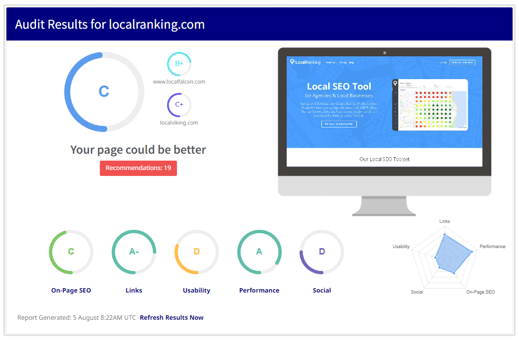 laporan seo